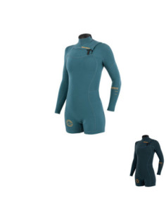 Shorty Femme Manera Seafarer Hybrid 3/2 mm Front Zip 2024