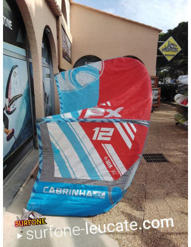 Aile Cabrinha FX 12 m² 2018 d'occasion complète