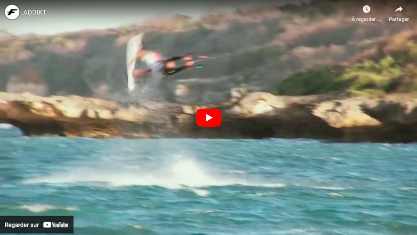 Vidéo de la Addikt TEC de chez F-One