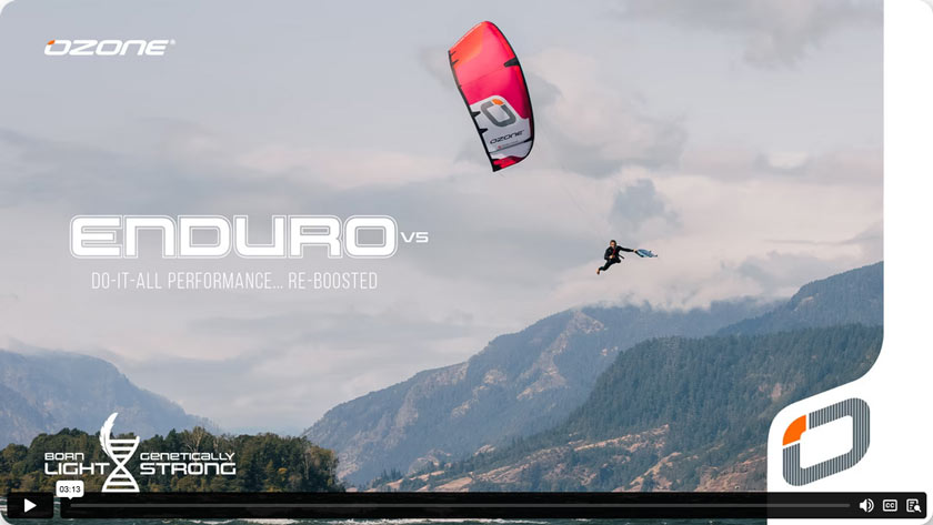 Vidéo de l'Enduro V5 de chez Ozone