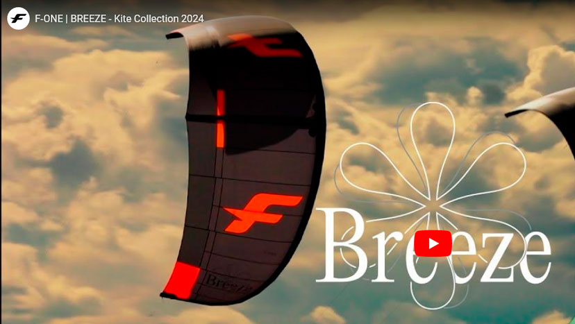 Vidéo de la Breeze V5 de chez F-One